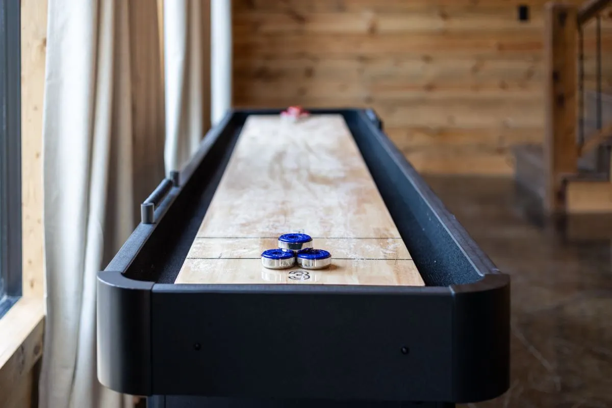 Chocolate Fudge Shuffleboard Detail