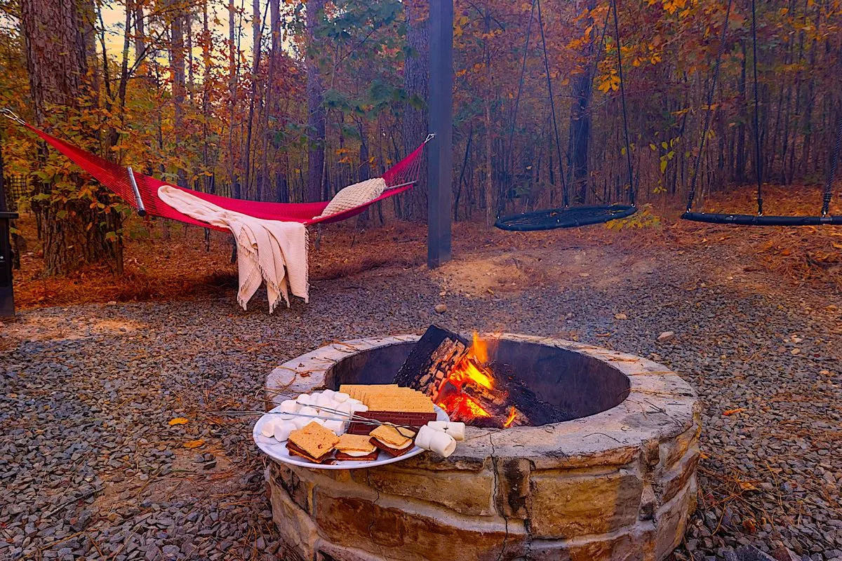 Chocolate Fudge Smores Hammock