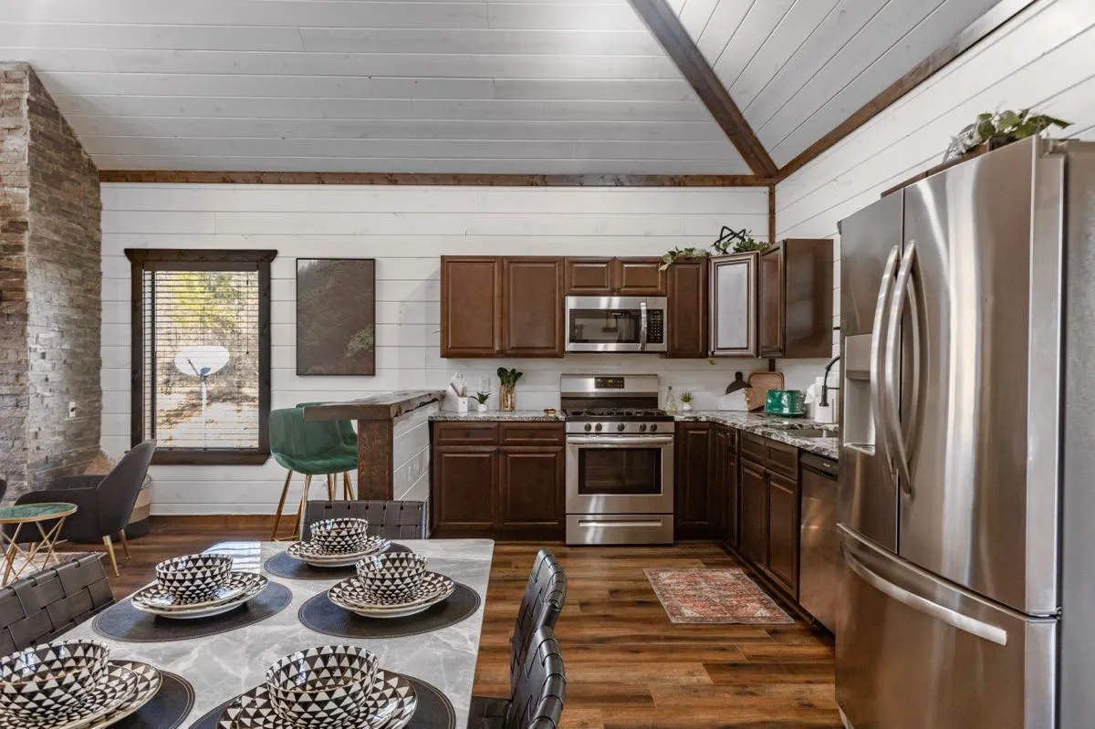 Rum N Raisin Kitchen Dining Area