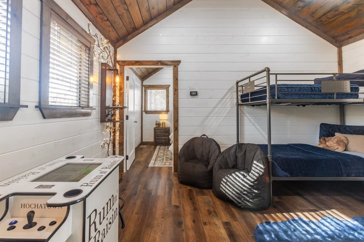 Rum N Raisin Bunk Room View Arcade