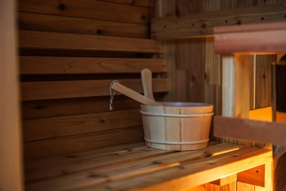 Bliss Sauna Interior