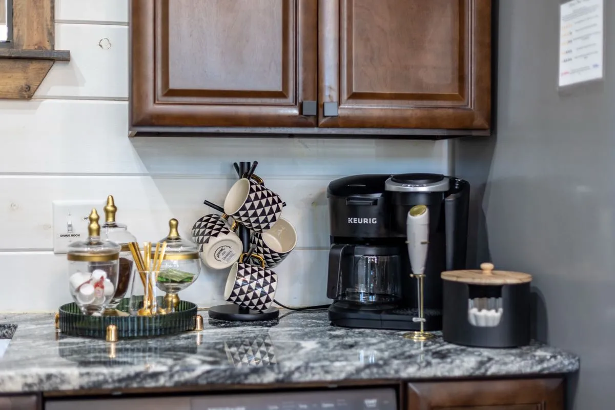 Rum N Raisin Kitchen Coffee Station