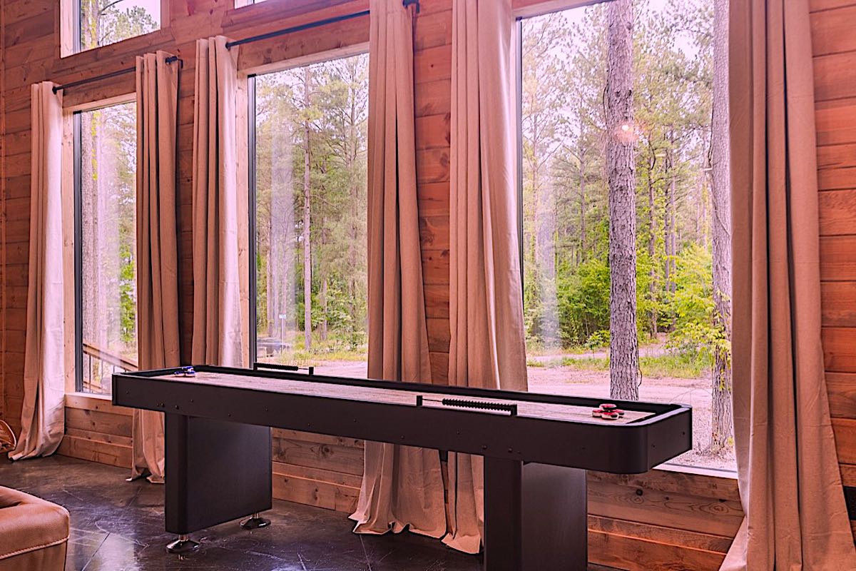 Chocolate Fudge Shuffleboard Side