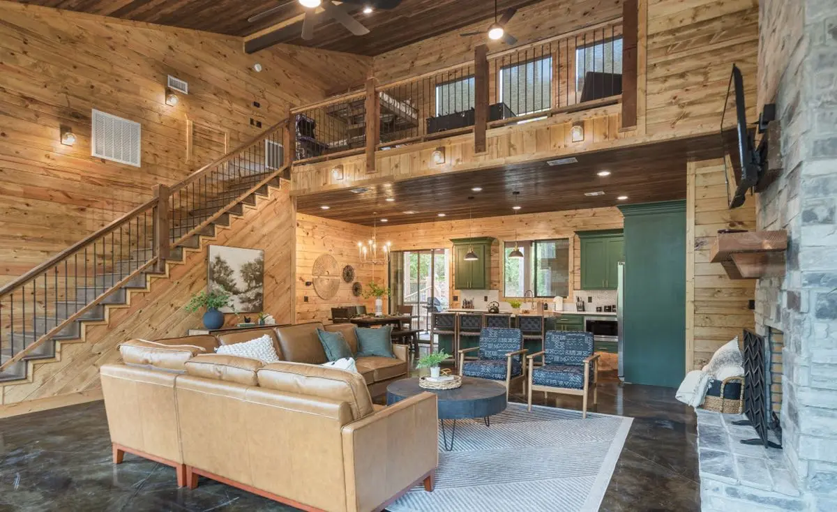 Chocolate Fudge Living Stairs