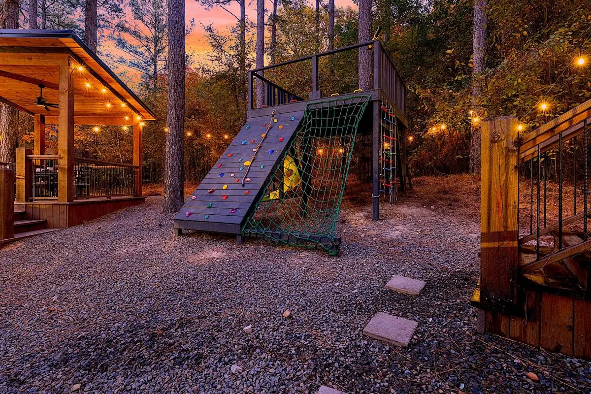 Chocolate Fudge Backyard Playset Long