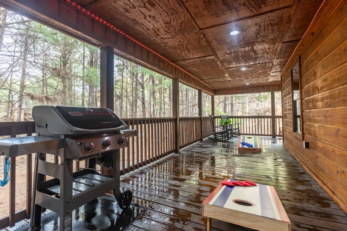 Cinnamon Spice Deck Cornhole