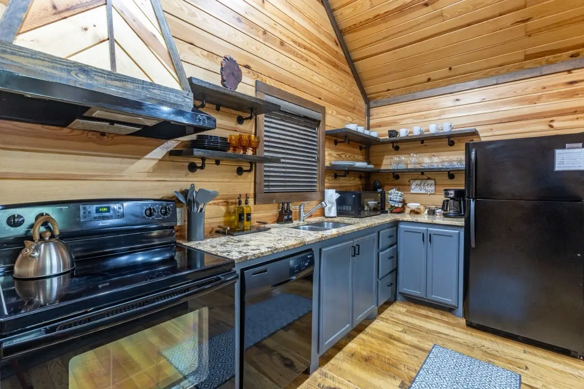 Cinnamon Spice Kitchen Stove Angle