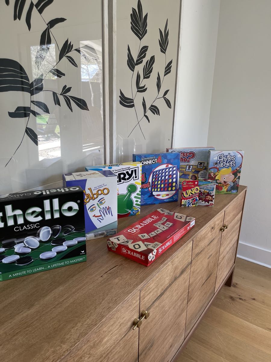 Harmony Amenity Board Games