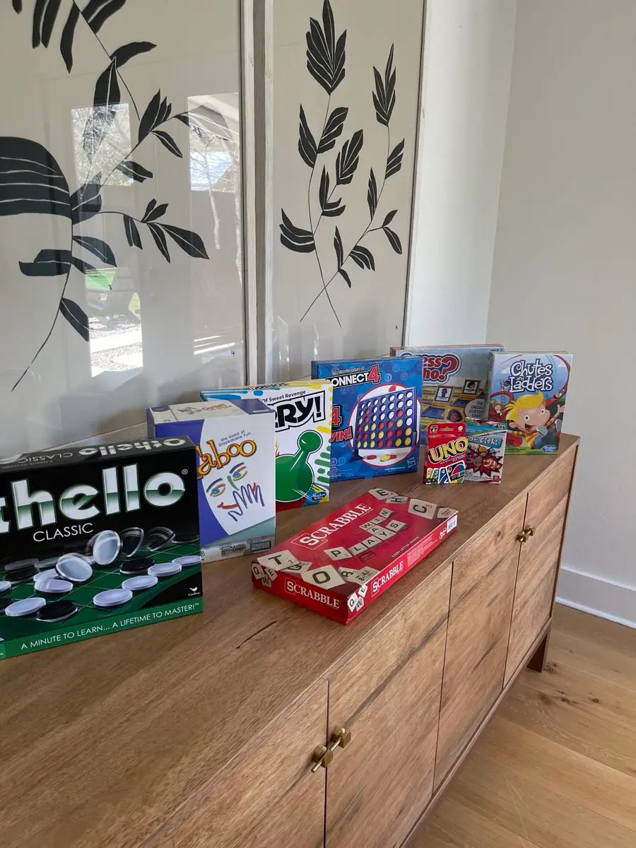 Harmony Amenity Board Games