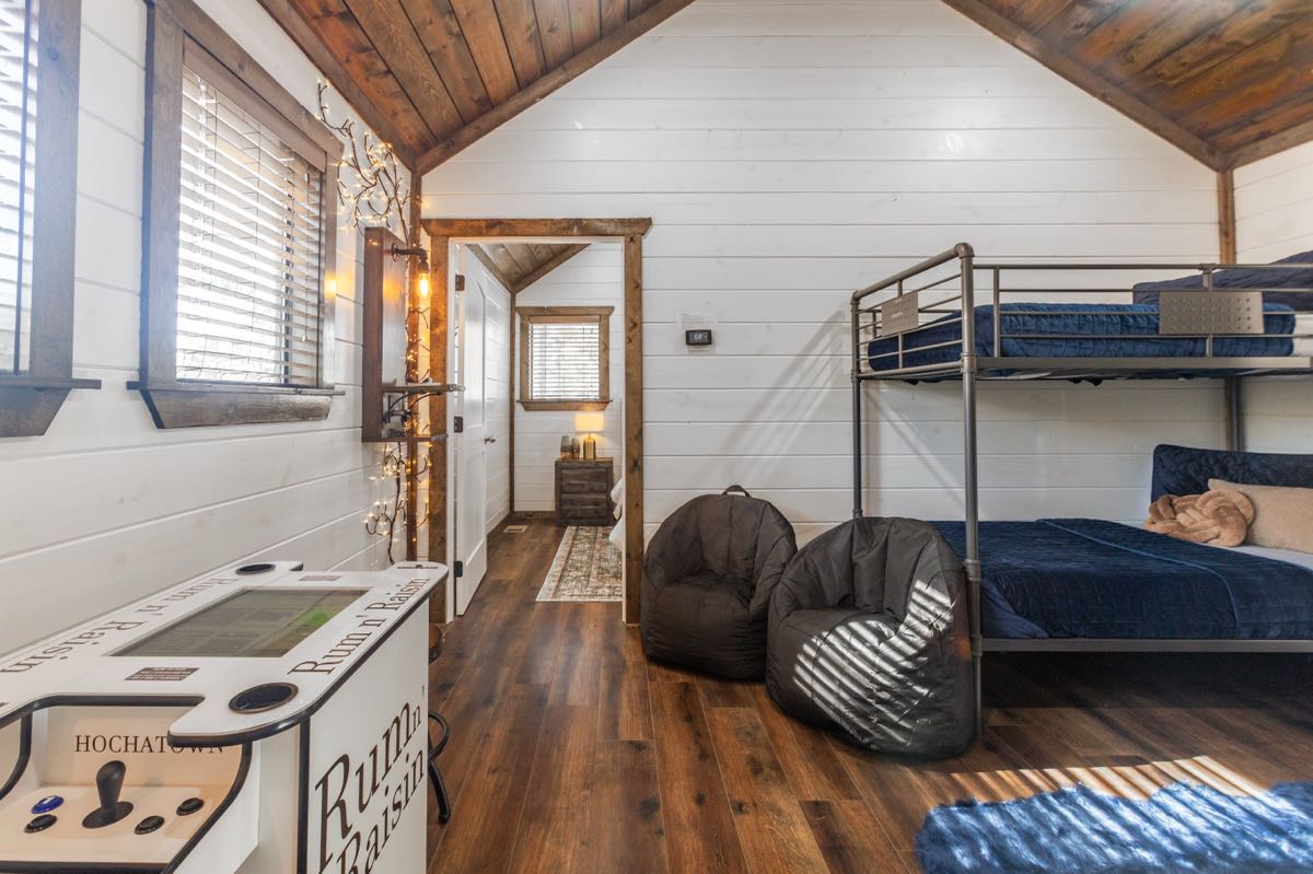 Rum N Raisin Bunk Room View Arcade