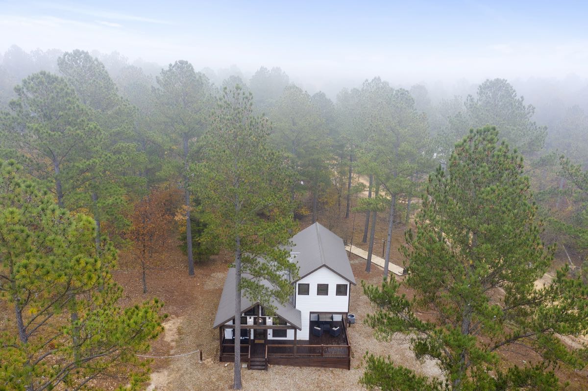 Rum N Raisin Exterior Drone Misty