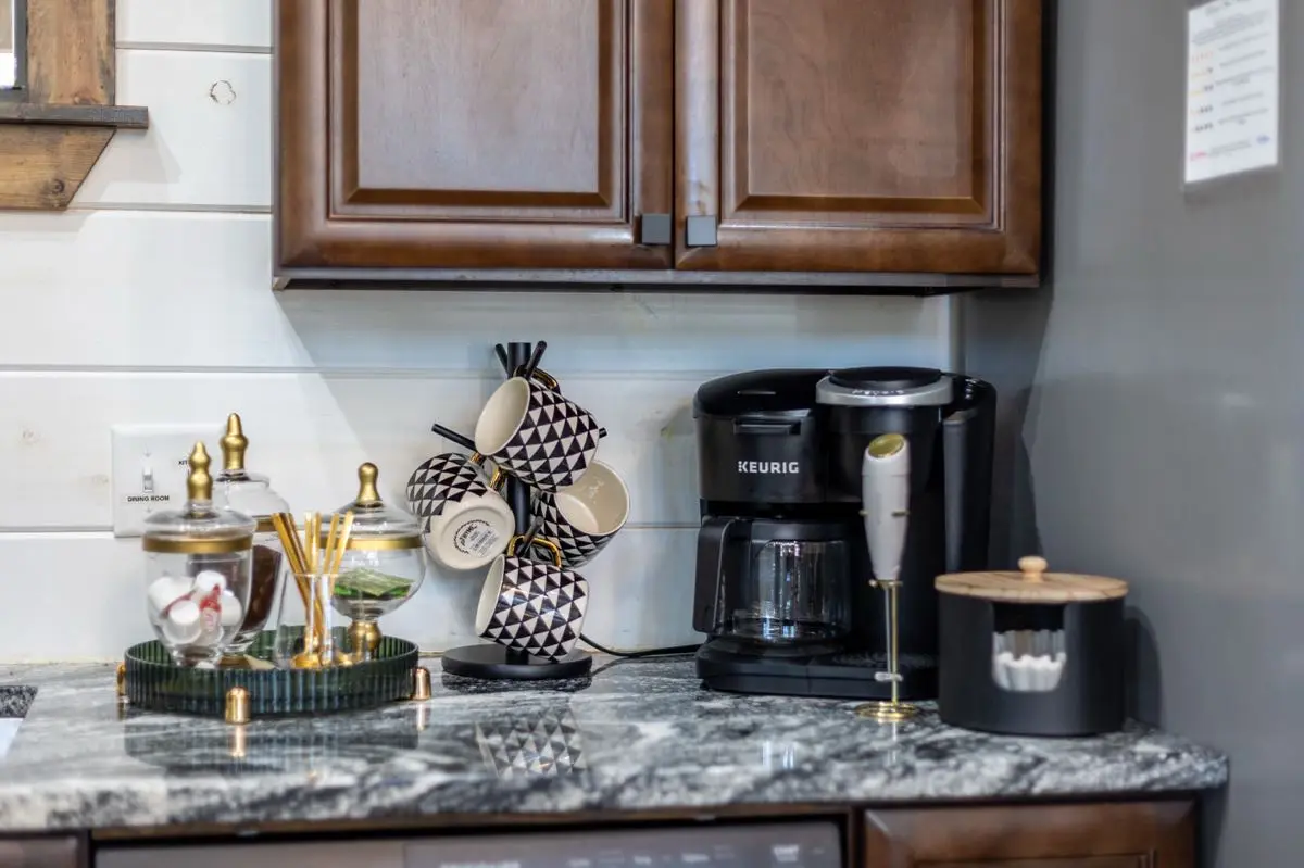 Rum N Raisin Kitchen Coffee Station